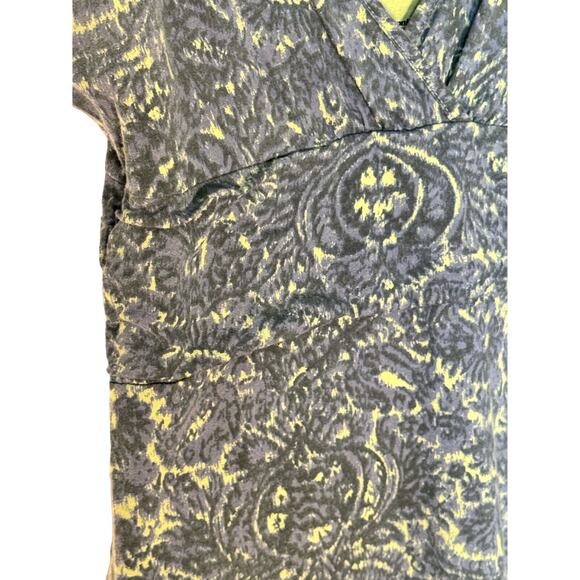 Patagonia Women's Medium Margot Sleeveless Dress Blue Abstract Organic Cotton - Picture 6 of 7